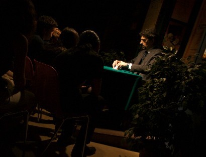 Umbosky durante un close-up al CADM